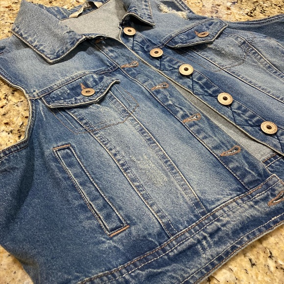Denim Vest 1X - Picture 5 of 6